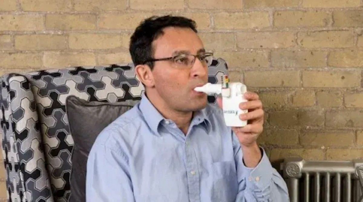 Aerobika OPEP device